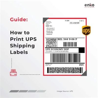 can ups print my label for me how does the UPS label printing service work?