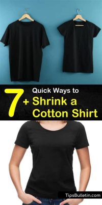 how to shrink a cotton shirt with print: the art of preserving unique designs